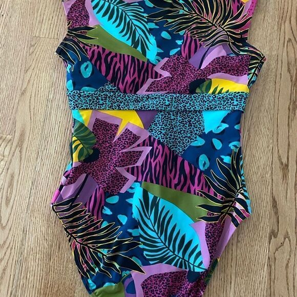 BLEU ROD BEATTIE Jungle Book Cap Sleeve Swimsuit - Picture 5 of 7